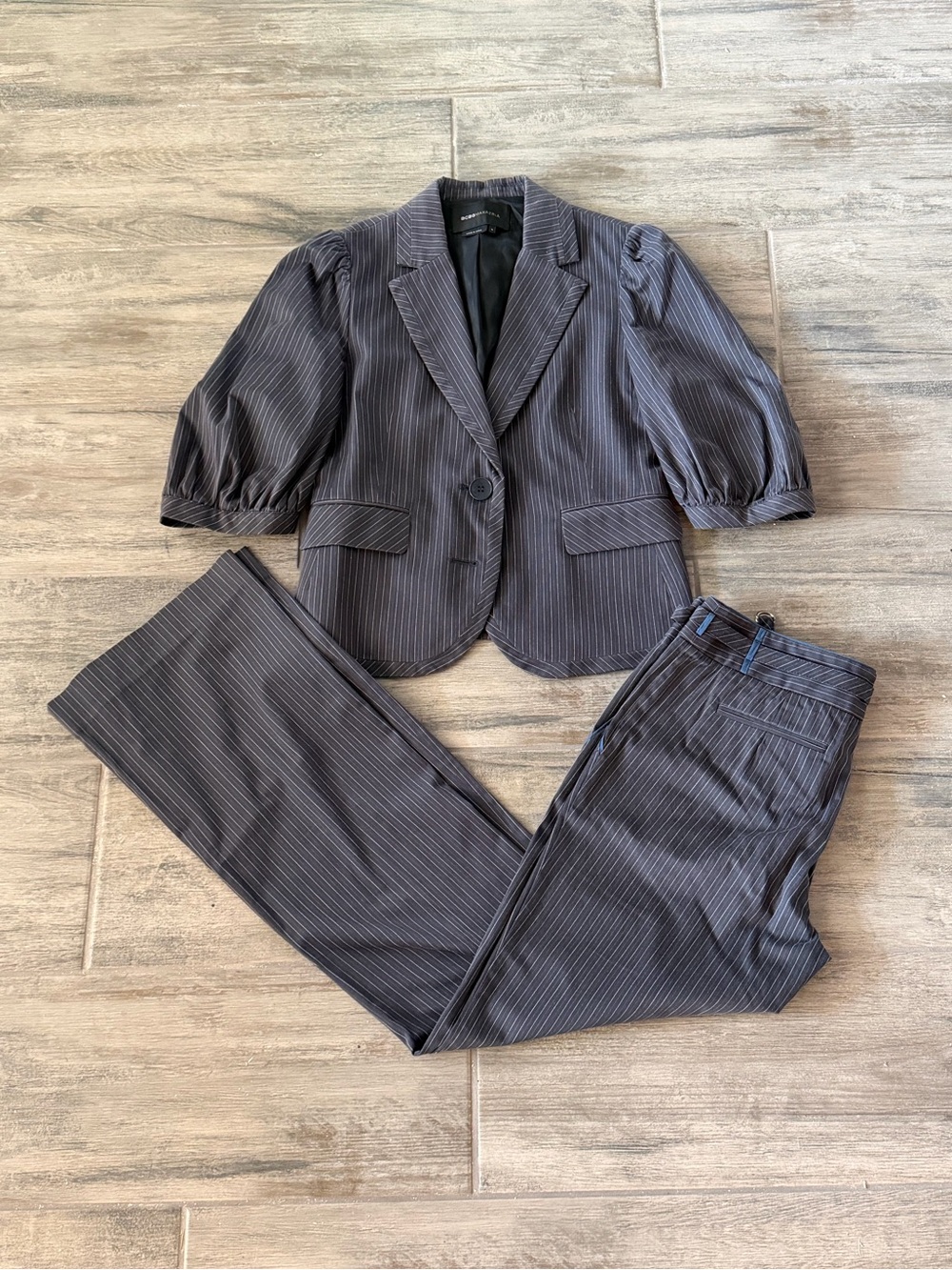 BCBG Max Azria Pinstripe Suit